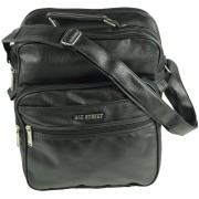 Kunstleder schwarz Flugbegleiter Arbeitstasche Bag Street OTJ131S