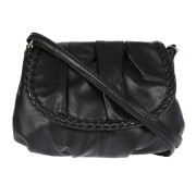 , Abendtasche Kunstleder schwarz Handtasche Bag Street OTJ132S