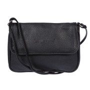 Abendtasche, Kunstleder schwarz Damentasche Jennifer Jones OTJ133S