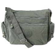 Bag Street Nylon grau Sportliche Damen Tasche OTJ200K