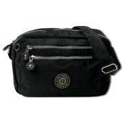Bag Street Nylon Umhängetasche schwarz Damen Tasche OTJ202S