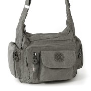 Bag Street Nylon grau Sportliche Damen OTJ204K