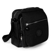 Nylon schwarz Crossbody Bag Street OTJ218S