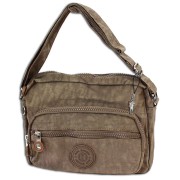 Bag Street leichte Umhängetasche Nylon stone Handtasche Schultertasche OTJ227L