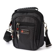 Bag Street Umhängetasche Polyester schwarz Crossover Schultertasche OTJ251S