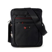 Polyester schwarz Crossbody Bag Street OTJ254S