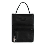 Bag Street Brustbeutel Leder schwarz Brusttasche Brustbörse OTJ503S