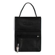 Bag Street Brustbeutel Leder schwarz Brusttasche Brustbörse Geldbörse OTJ503S