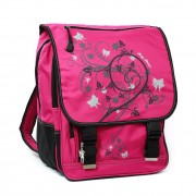 Bag Street Rucksack Nylon pink großer Schulranzen Schultasche OTJ602P