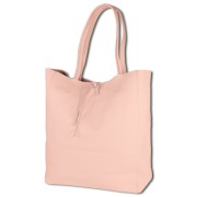 Toscanto Damen Shopper Schultertasche Leder Tasche rosa OTT112SA