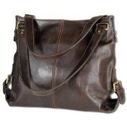 Toscanto Damen Henkeltasche Shopper Leder Tasche braun OTT136SN