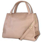 Toscanto Damen Umhängetasche Leder Tasche rosa OTT152UA