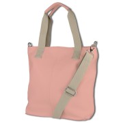 Toscanto Damen Shopper Leder Tasche rosa OTT161SA