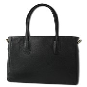 Toscanto Damen Schultertasche Leder Tasche schwarz OTT167SS1