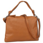 Toscanto Damen Schultertasche Leder Tasche tan hellbraun OTT173SC3