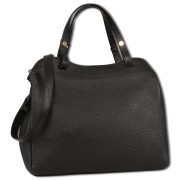 Toscanto Damen Handtasche Leder Tasche schwarz OTT174HS1