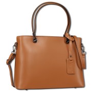 Toscanto Damen Schultertasche Leder Tasche tan hellbraun OTT175SC3