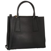 Toscanto Damen Handtasche Leder Tasche schwarz OTT183HS1