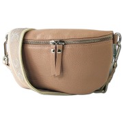 Toscanto Damen Gürteltasche Leder Tasche rosa OTT807BA