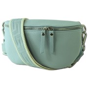 Toscanto Damen Gürteltasche Leder Tasche blau OTT807BH