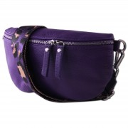 Toscanto Damen Gürteltasche Leder Tasche violett OTT807BV