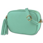 Toscanto Damen Leder Tasche türkis OTT811UT