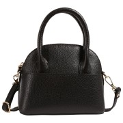 Toscanto Damen Umhängetasche Leder Tasche schwarz OTT814US