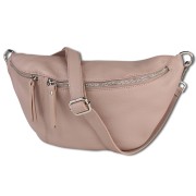 Toscanto Damen Gürteltasche Leder Tasche rosa OTT820BA