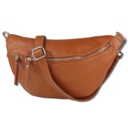 Toscanto Damen Gürteltasche Leder Tasche braun tan OTT820BC