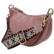 Toscanto Damen Jugend Citytasche Leder Tasche rosa OTT823BA
