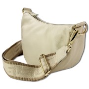Toscanto Damen Jugend Citytasche Leder Tasche beige OTT823BI