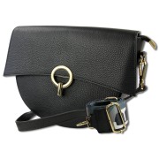 Toscanto Damen Jugend Citytasche Leder Tasche schwarz OTT824US
