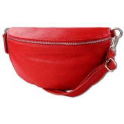 Toscanto Damen Gürteltasche Leder Tasche rot OTT825BR