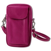 Toscanto Damen Handtasche Leder Tasche pink OTT827SP