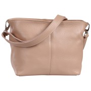 Toscanto Damen Schultertasche Umhängetasche Leder Tasche rosa OTT829SA
