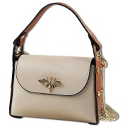 Toscanto Damen Leder Tasche beige tan OTT831UIC