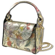 Toscanto Damen Leder Tasche gold farbig OTT832UZF