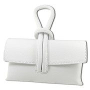 Toscanto Damen Abendtasche Leder Tasche weiß OTT834AW