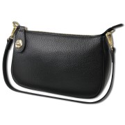 Toscanto Damen Schultertasche Leder Tasche schwarz OTT840SS1