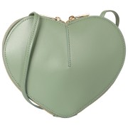 Toscanto Damen Umhängetasche Leder Tasche lindgrün OTT846UL3