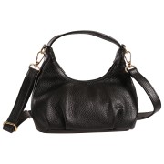 Toscanto Damen Handtasche Leder Tasche schwarz OTT874HS1
