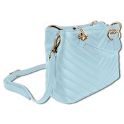 Toscanto Damen Leder Tasche hellblau OTTM810UH