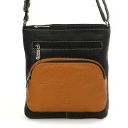 DrachenLeder Handtasche Leder schwarz Damen OTZ100S