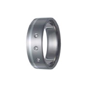 SilberDream Titan Ring Herren Damen Titanringe Gr.19 RXT3019