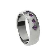 SilberDream Titan Ring Herren Damen Titanringe Gr.19 RXT4079