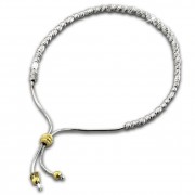 SilberDream Armband Perlen diamantiert 925er Sterling Silber Damen SDA7004T