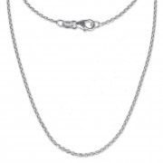 SilberDream Ankerkette fein 925er Silber Halskette 55cm Kette SDK21155