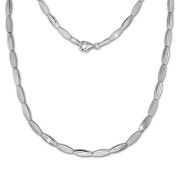 SilberDream Collier Kette Fantasie 925 Silber 44,5cm Halskette SDK441J