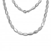 SilberDream Collier Elegance Zirkonia weiß 925er Silber 44,5cm Halskette SDK453W