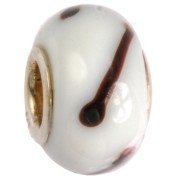 IMPPAC Glas 925 Spacer Cafe Latte European Beads SMB0202